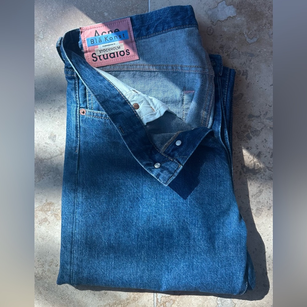 ACNE 1996 Classic Fit Denim. 32 x 32